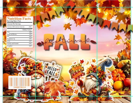 Fall Festival Chip Bag